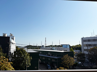 バルコニーからの眺望