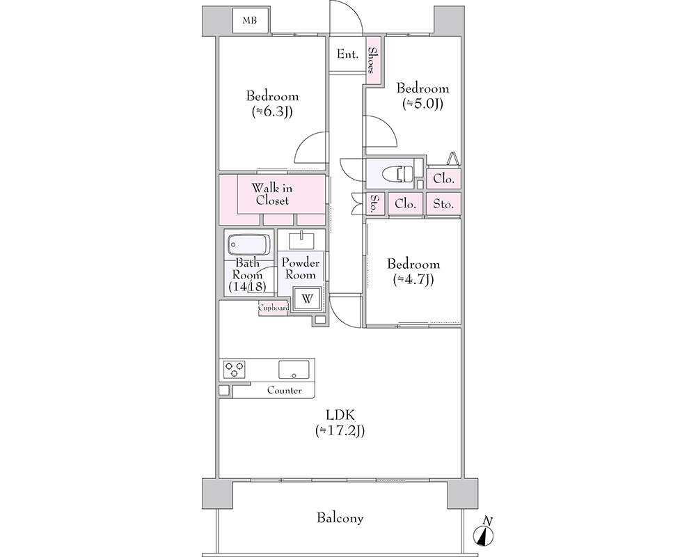 仲町台パークヒルズ7号棟