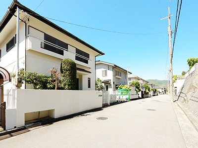 前面道路