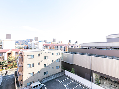 バルコニーからの眺望
