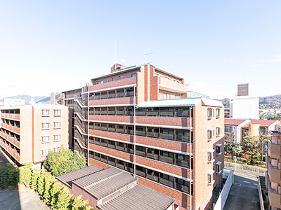 バルコニーからの眺望