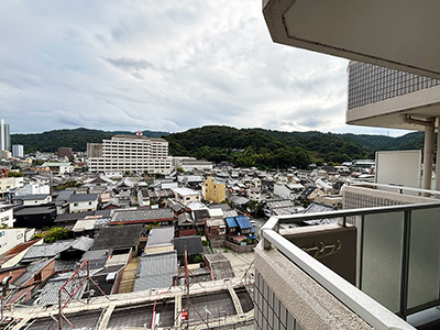 バルコニーからの眺望