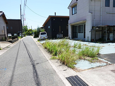 前面道路