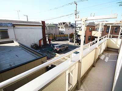 バルコニーからの眺望